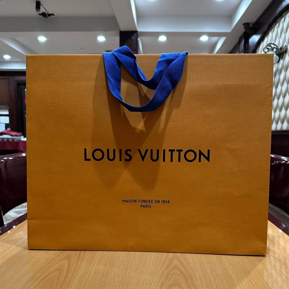 Louis Vuitton XL paper bag shopper tote gift